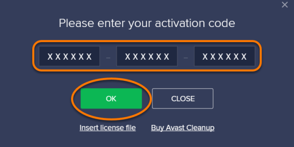 code avast cleanup